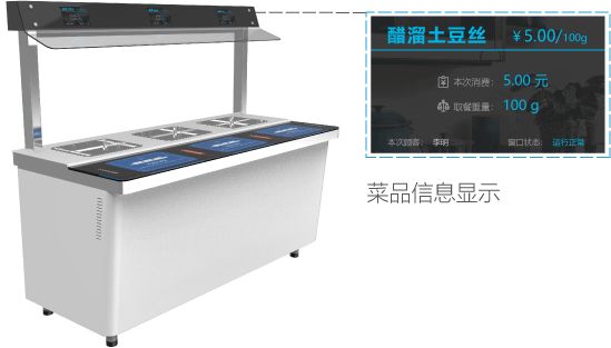 智慧選餐自動(dòng)稱重結(jié)算系統(tǒng)